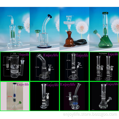 New Arrival Clear Glass Bubbler, Water Glass Pipe